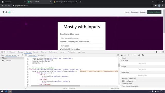 Build XPath Form Selected Node | Chrome Extension Development | XPath Selenium | LetCode смотреть онлайн