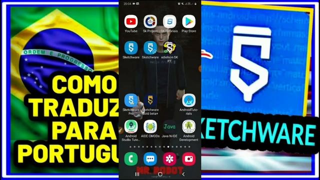 Como traduzir o sketchware para Português (MÉTODO INFALÍVEL) смотреть онлайн