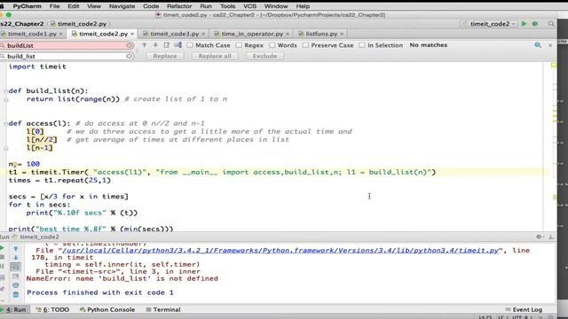 Analysis 6 | timeit 2 смотреть онлайн