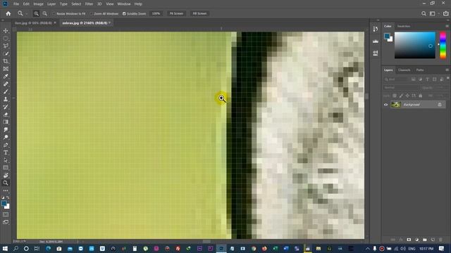 Zoom Tool - Adobe Photoshop For Beginners -Part 03- In Sinhala