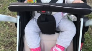 На даче с куклой реборн/Прогулка с куклой реборн в коляске♥