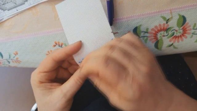 Как вышивать на пластиковой канве смотреть онлайн