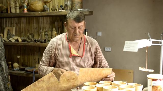 "Старина Сибирская". «Токмо по средам». Народный материал. Береста. смотреть онлайн