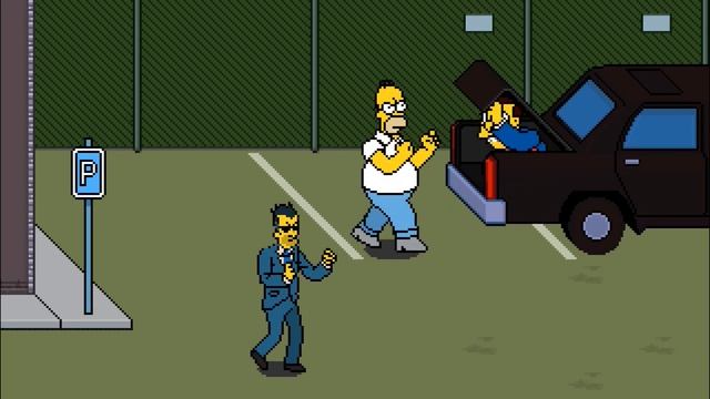 The Simpsons Arcade (320x240 Version Widescreen) - Java Emulated PC Gameplay смотреть онлайн
