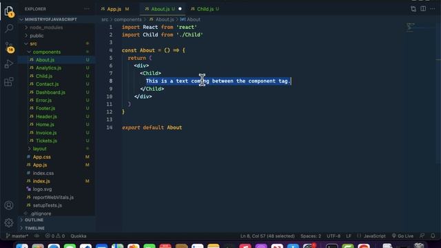 React JS Tutorials | Children Props in React | React JS From Beginner to Advanced смотреть онлайн