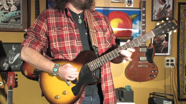 1957 Gibson Les Paul Junior смотреть онлайн