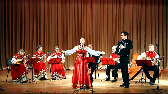 Ансамбль Лель, Карина Попова - За реченькой за быстрою (обработка В.Шимкова) смотреть онлайн