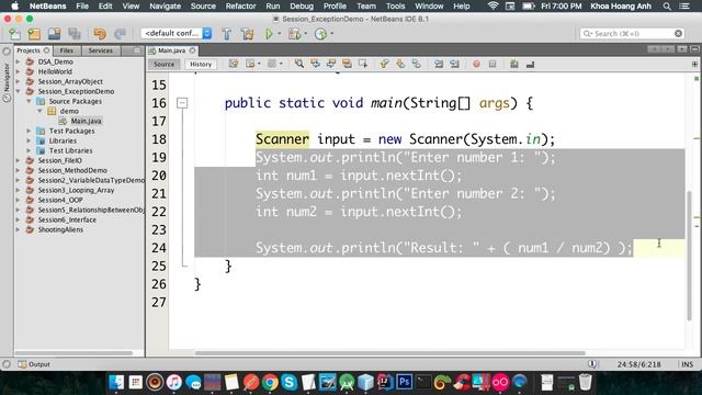 Java Beginner Exception Part 1 (Why need to catch Exception) смотреть онлайн