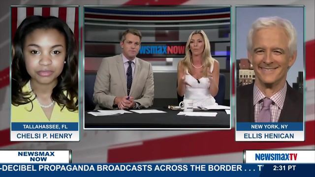 Newsmax Now | Round Table with Ellis Henican and Chelsi P. Henry смотреть онлайн