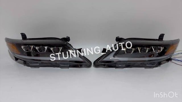 Фары передние Toyota Camry 40 3 линзы смотреть онлайн