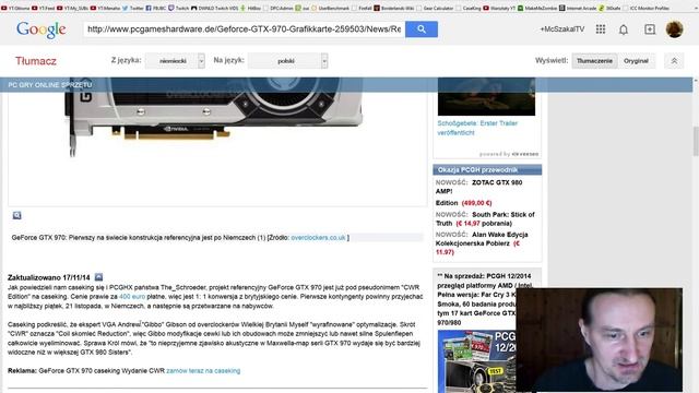NOWOŚĆ! Nivida GeForce GTX 970 4GB CWR Edition - Coil Whine Reduction | 11.2014 - McSzakalTV смотреть онлайн