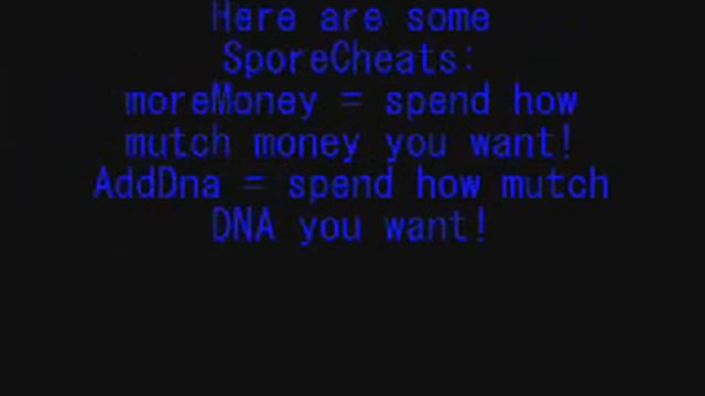 Ultimate Cheats Maker (Some spore cheats and) смотреть онлайн