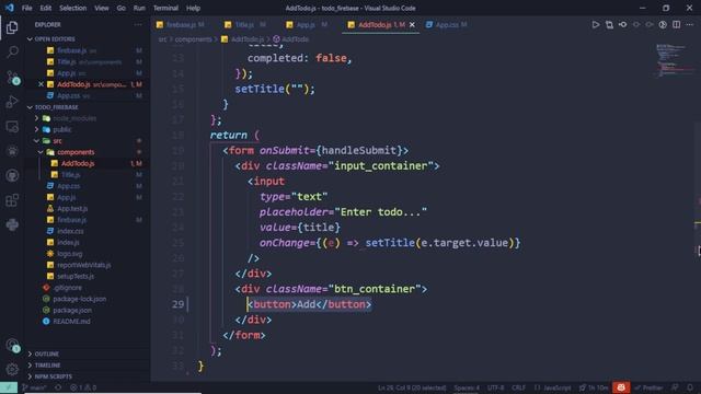I built todo app in 7 mins with React & Firebase // Firebase SDK 9 React Todo (CRUD) App 2022 смотреть онлайн