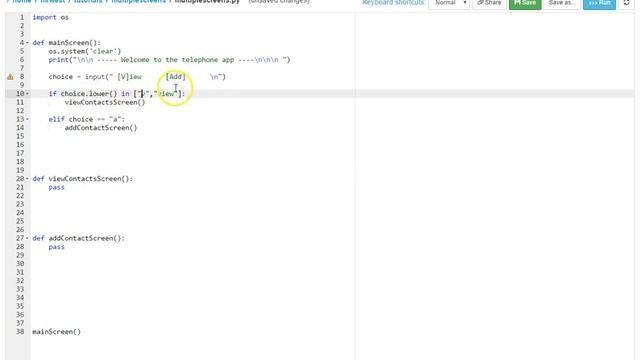 Python - Creating programs with multiple screens смотреть онлайн