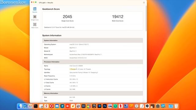 ОШИБОЧНЫЙ ЗАВОД ТОПОЛОГИИ ЯДЕР CPU 12/13 GEN ALDER/RAPTOR LAKE! HACKINTOSH - ALEXEY BORONENKOV смотреть онлайн