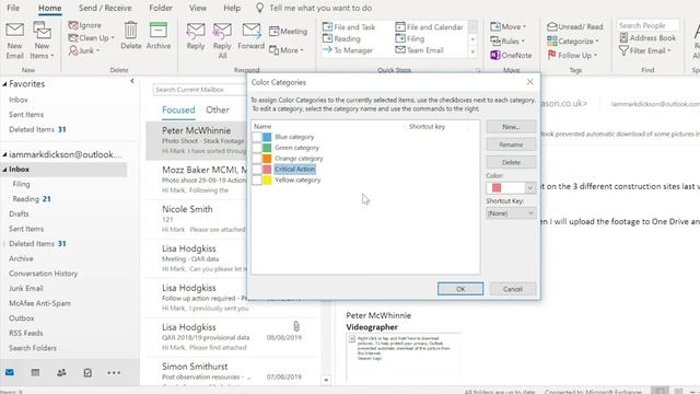Best way to organize your Outlook Inbox | Tutorial Part 02 смотреть онлайн