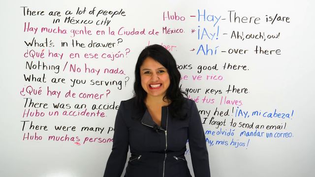 Learn Spanish: What's the difference between HAY, ¡AY!, and AHÍ смотреть онлайн