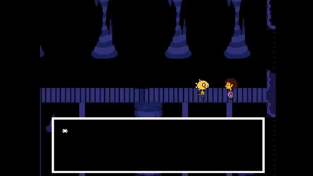 Que pasa si HUYES cuando MONSTER KID cae? - UNDERTALE MINI смотреть онлайн