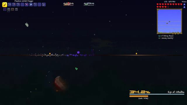 Eye of Cthulhu Death mode (Rogue series) - Calamity mod смотреть онлайн