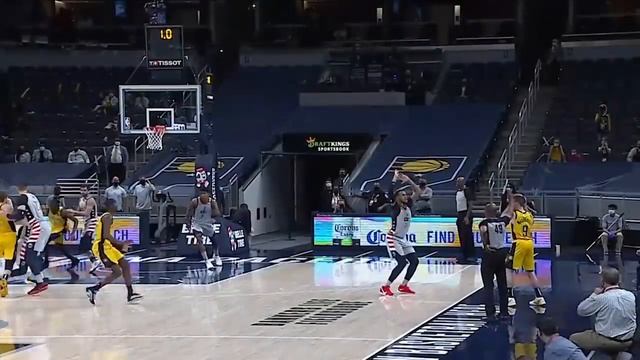 Russell Westbrook gets the game-winning block and that game-ball is probably his | Pacers vs Wizard смотреть онлайн