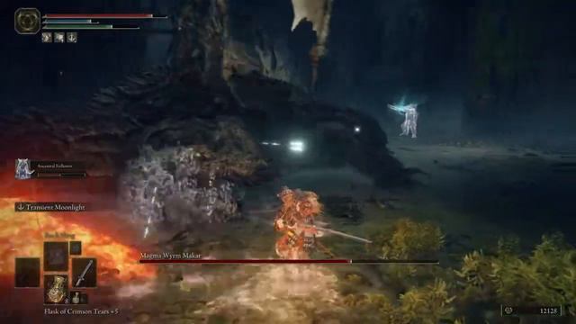 ELDEN RING - Magma Wyrm Makar (Ruin-Strewn Precipice) смотреть онлайн