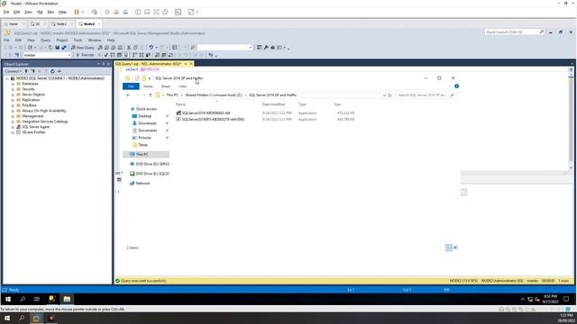 Install Service Pack and Hotfix on an SQL Server with AOAG - Always On Availability Group смотреть онлайн