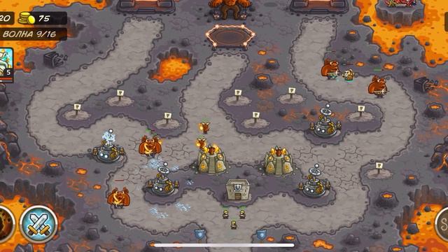 Kingdom Rush - Пандамониум - Ветеран - Прохождение - (Без комментариев) смотреть онлайн