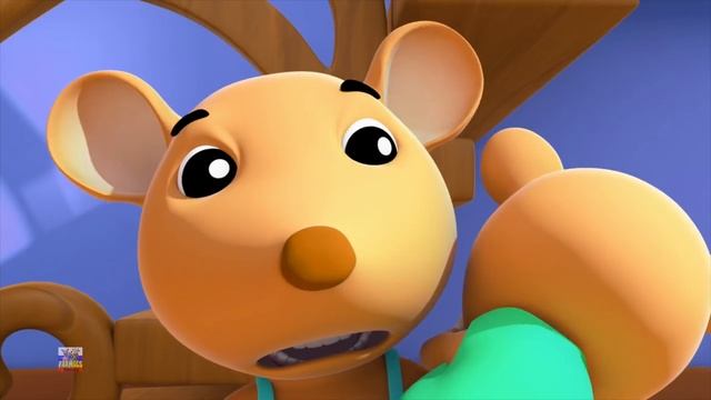 5 маленькие озорные крысы | прыгающая рифма | Five Little Naughty Rats смотреть онлайн
