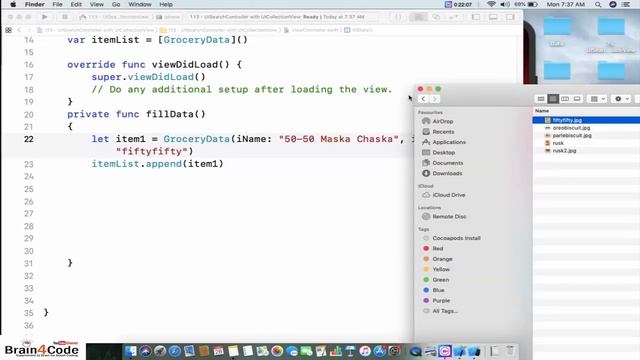 How to Filter Data in Collection View with UISearchController Search Bar in Swift 5 XCode | Hindi смотреть онлайн