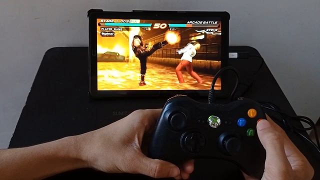 TEKKEN 6 PPSSPP GAMEPLAY FROM XBOX 360 CONTROLLER OR PC CONTROLLER ON ANDROID смотреть онлайн