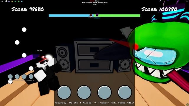 Destroying People After Roblox Is Up In Roblox Funky Friday смотреть онлайн