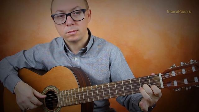 Полночный троллейбус (Б.Окуджава) - на гитаре смотреть онлайн