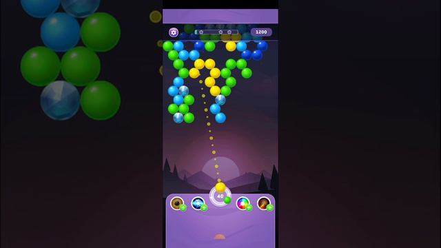 Bubble Shooter Rainbow Hard Level 1174-1175 | Bubble Shooter Gameplay | #bubblegame #bubbleshooter