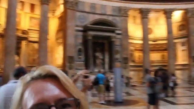 Экскурсия в Пантеоне.Италия.Рим. смотреть онлайн
