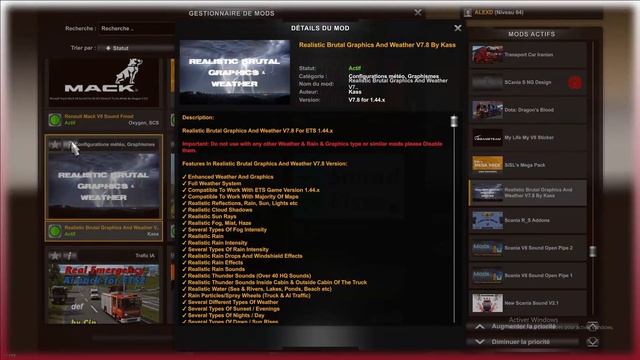 ETS2 1.46: Je vous montre tous mes MODS [Go les 600 Abonnés] смотреть онлайн