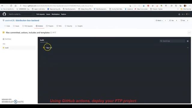 Deploy using Github Actions to an FTP Server by LFTP смотреть онлайн