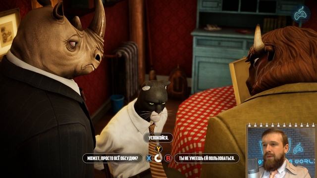 Blacksad: Under The Skin - Прохождение. Часть 30: Шайбу, шайбу! 400 ударов дубинкой по голове!