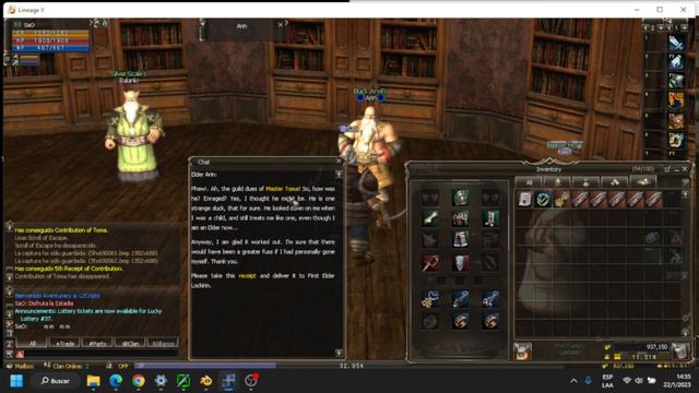 Quest Testimony of Prosperity - 2do cambio clase Bounty Hunter - Lineage 2 interlude x1 смотреть онлайн