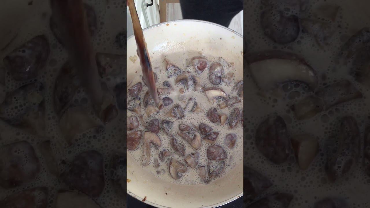 Спагетти с грибами смотреть онлайн