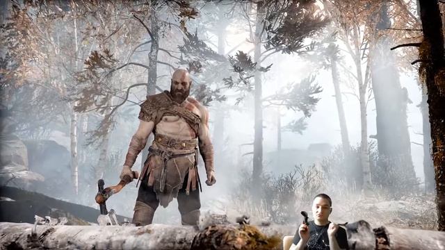 God of War на XBOX ONE X смотреть онлайн