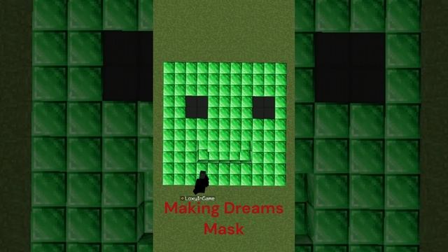 Making Dream Mask Before He Does A Face Reveal. (Minecraft Building) смотреть онлайн