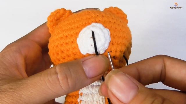 #013 | Tiger Amigurumi (3/3) | Crochet Animal | Amigurumi Beginners Tutorial | @amibuzz