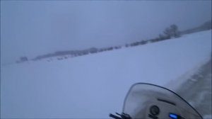 48Л НА 100КМ НА СНЕГОХОДЕ ТАЙГА ВАРЯГ 550.ОПУСТИЛ ИГЛЫ ВНИЗ.ЗАСТРЯЛ В НАЛЕДИ