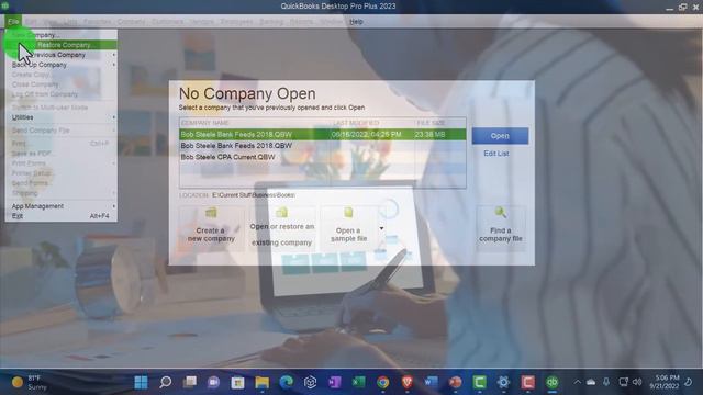 Download & Open Sample File for QuickBooks Desktop 2023 1020 смотреть онлайн