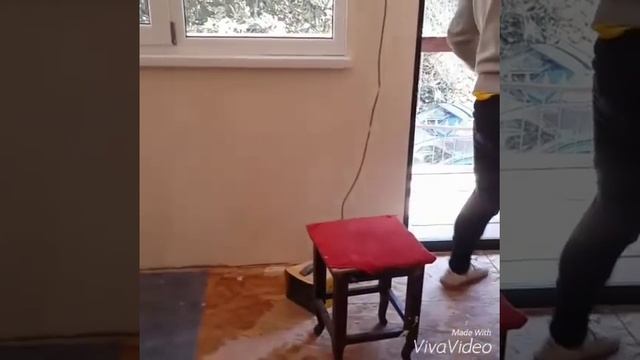 Наливной пол на фанеру