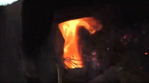 Простой  дожигатель газов в печку.