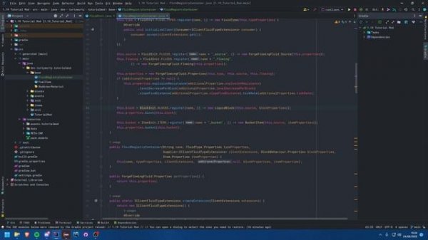 1.19 Minecraft Forge Modding Tutorial - Custom Fluids