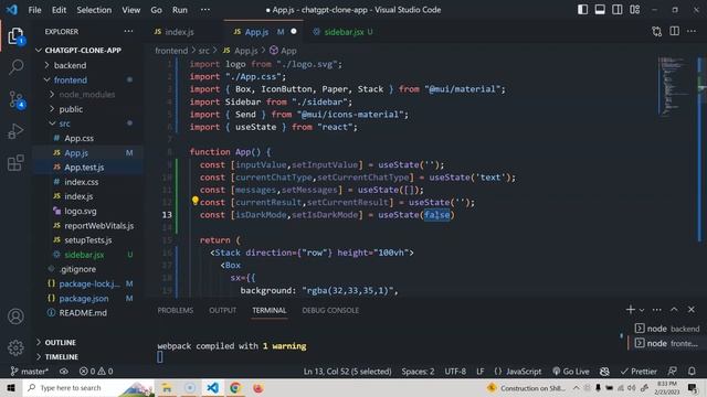 Unlock the Secrets of AI: Build a React JS ChatGPT Clone! смотреть онлайн