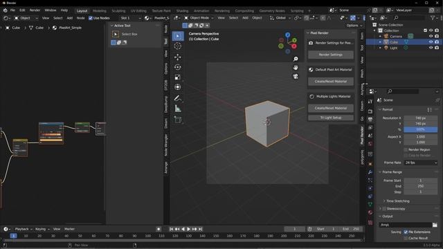 The Free Blender Pixel Art Addon For Everyone! смотреть онлайн