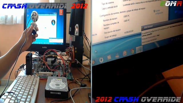 Motherboard Socket Am2 Asus M2N68-LA Compaq  Procesador AMD Phenom X3 Triple Core 8650 2 GB RAM DDR